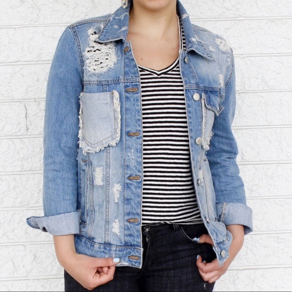 ashley vintage charm denim jacket